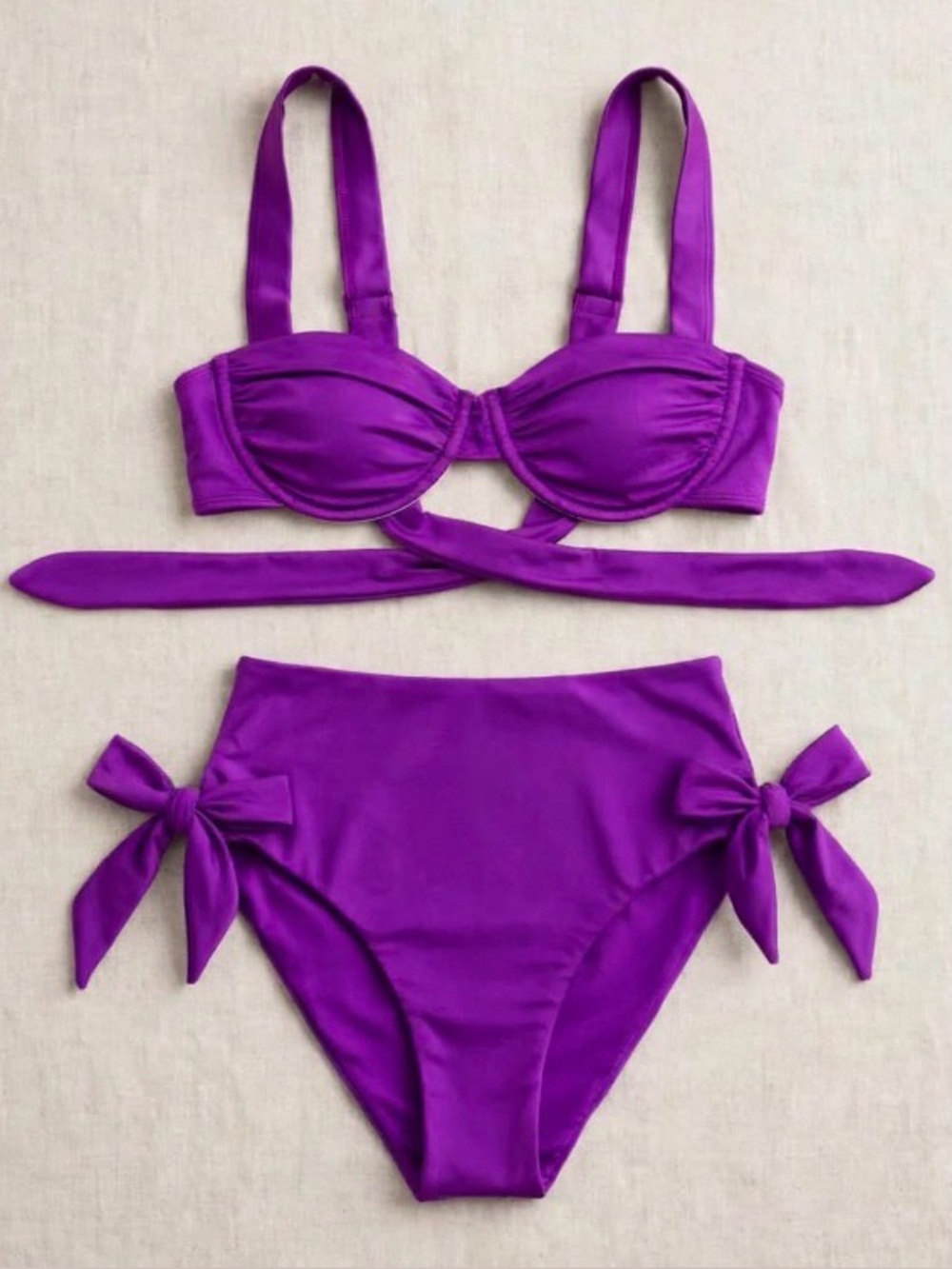 Pacsun Swim Purple Bikini